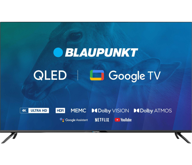 Blaupunkt 65QBG7000S QLED, GOOGLE TV, HDR, DVB-T2/HEVC - 1467115 - zdjęcie